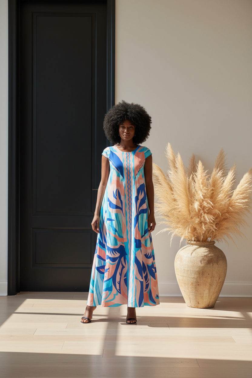 Supreme Petals Maxi Dress by Studio EY