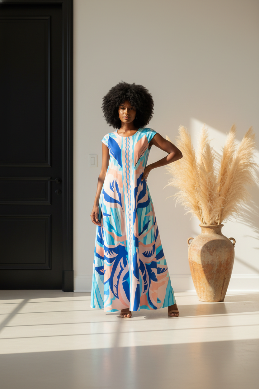 Supreme Petals Maxi Dress by Studio EY