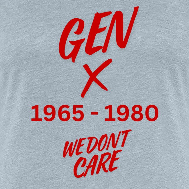 GEN X, We Don’t Care Digital Download