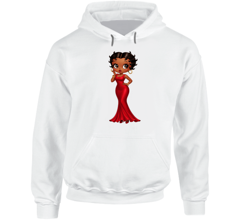 African American Betty Boop Hoodie