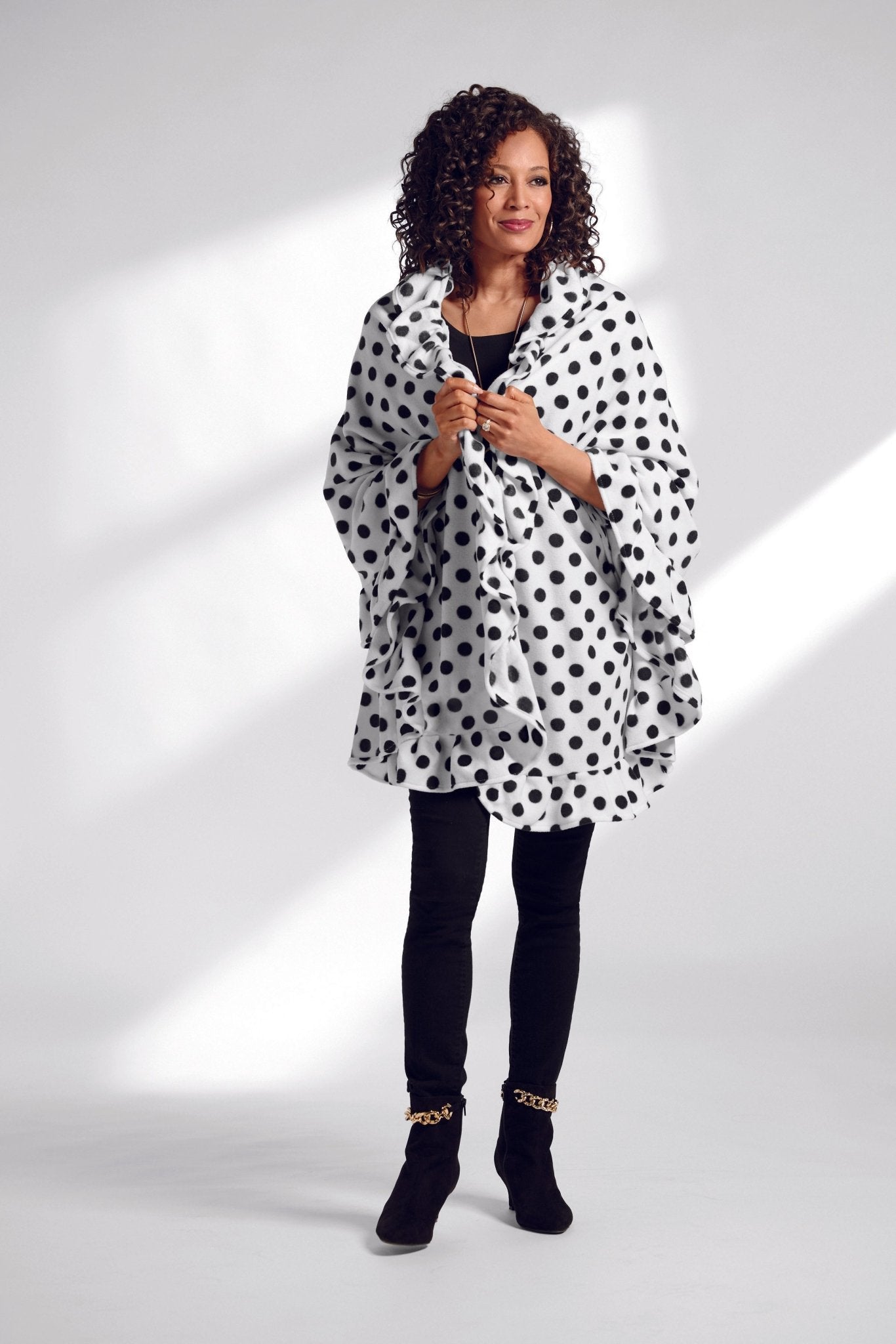 Wrapped in Ruffles Shawl by Studio EY