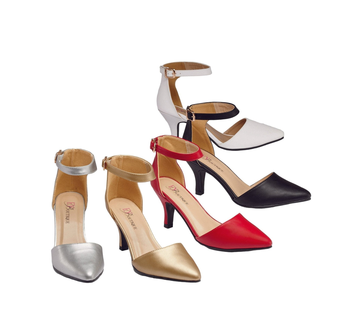 Simply Perfect Ankle-Strap Pump by EY Boutique