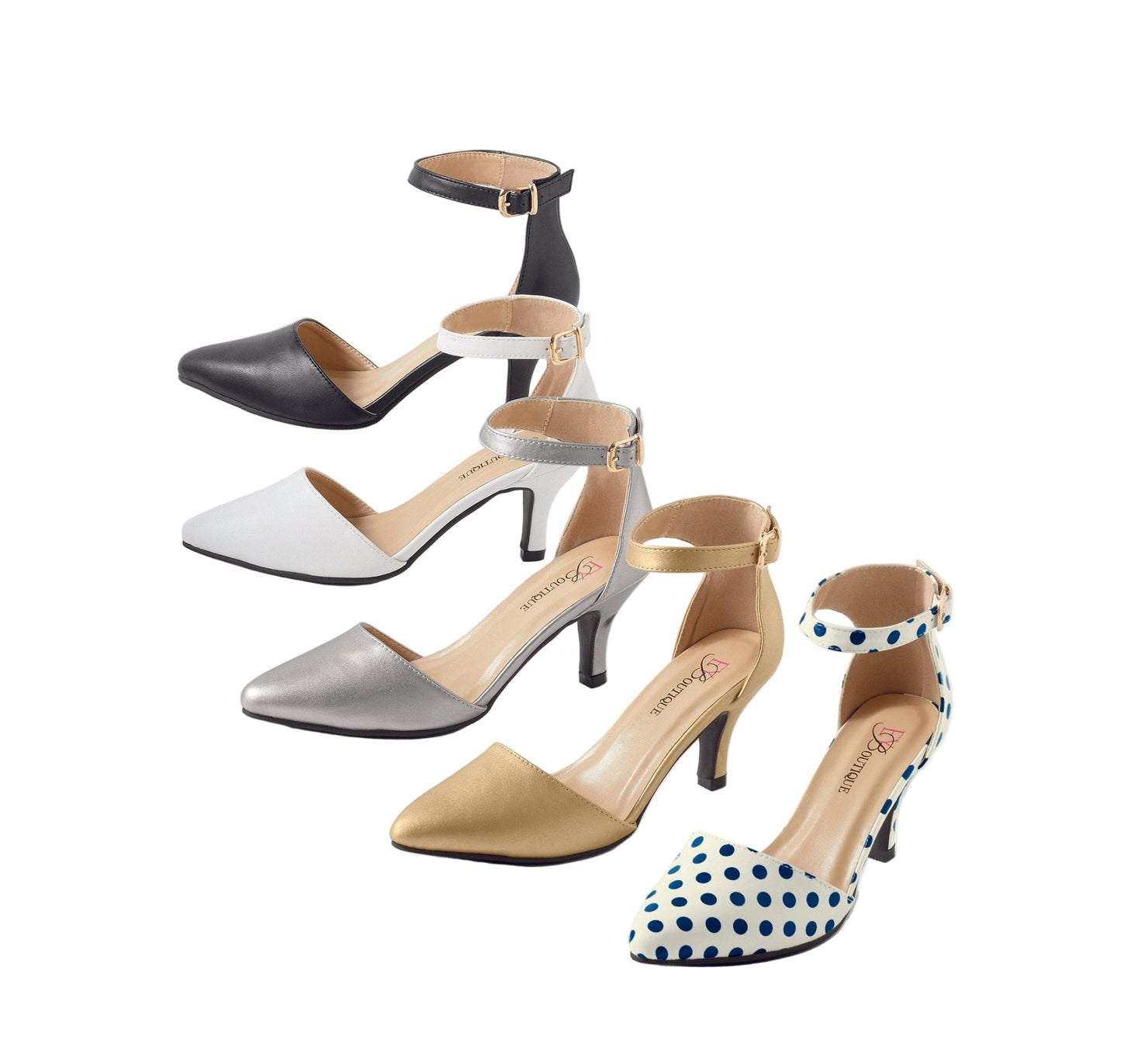 Simply Perfect Ankle-Strap Pump by EY Boutique