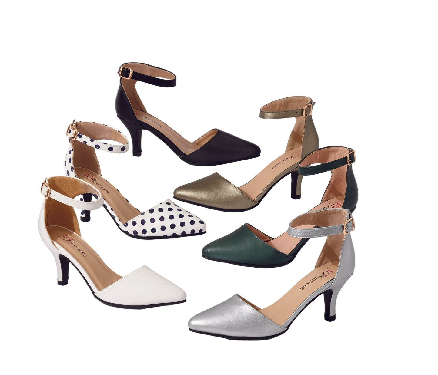 Simply Perfect Ankle-Strap Pump by EY Boutique