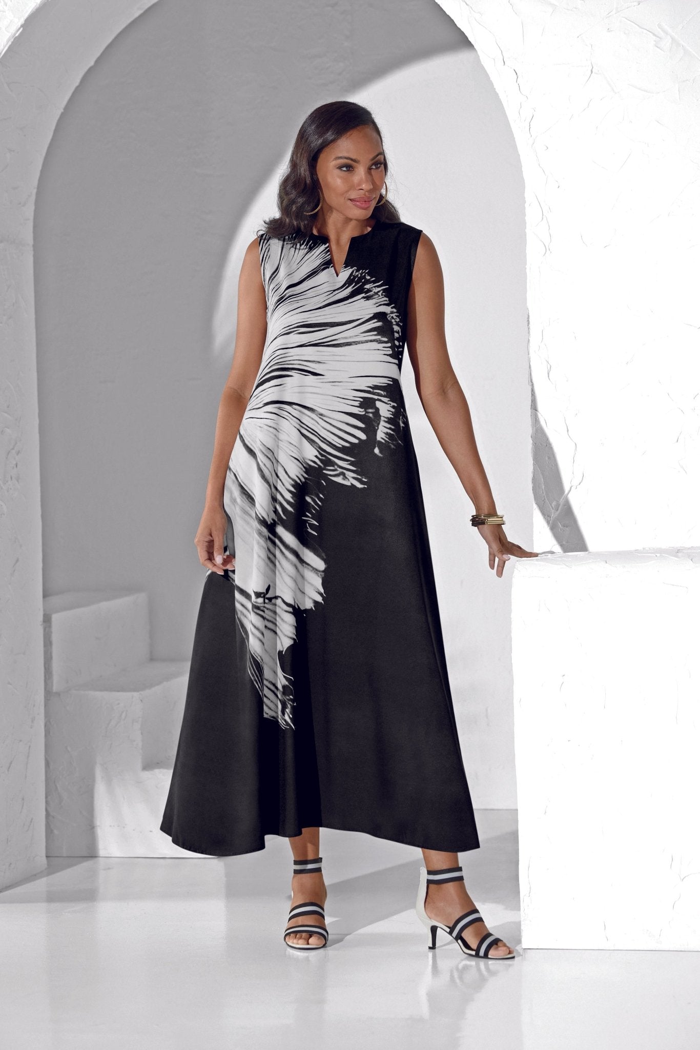 A Burst of Blossom Maxi Dress by Studio EY