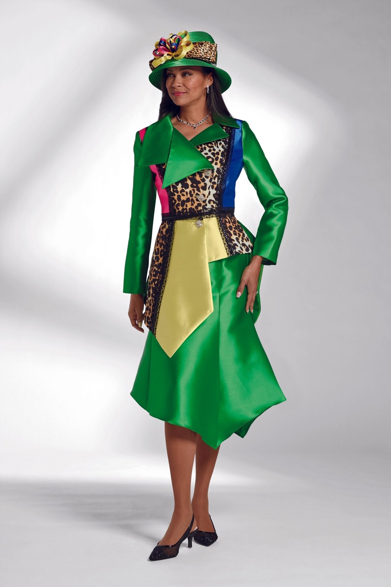 Wild About Color Suit by EY Boutique