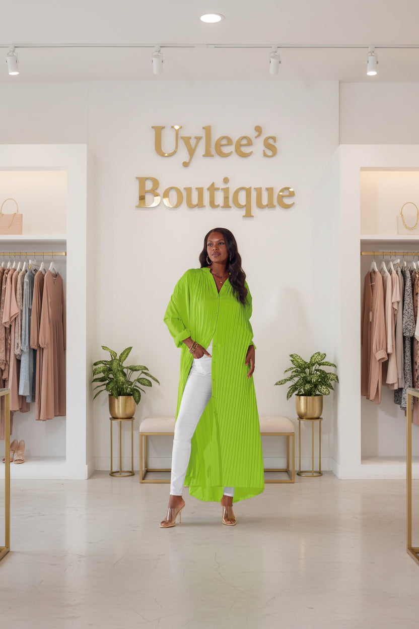 All Buttoned Up Maxi Dress by EY Boutique