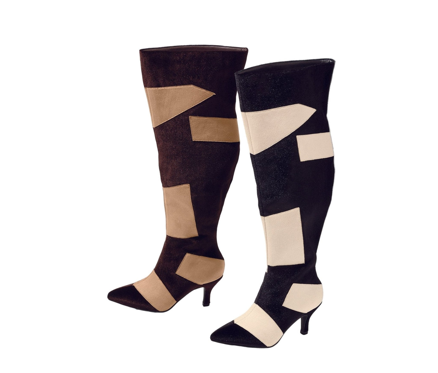 Contrast of Colors Boots by EY Boutique