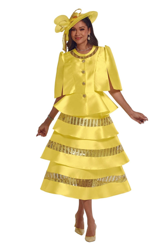 Tiers of Shine Suit by EY Boutique