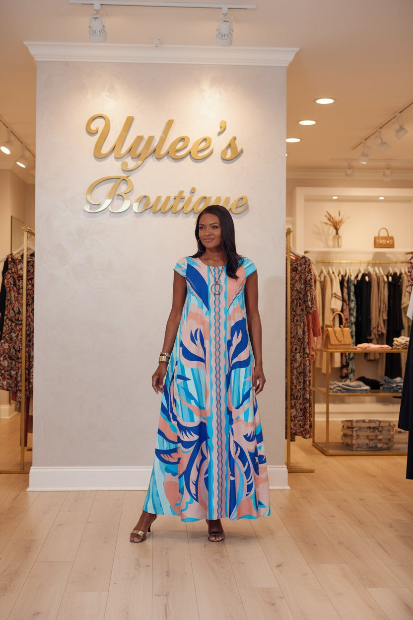 Supreme Petals Maxi Dress by Studio EY