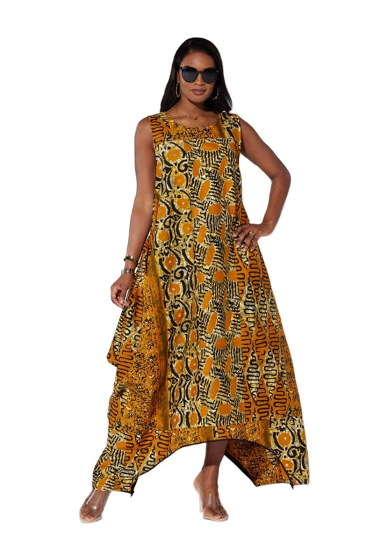 Into the Mix Convertible Jumpsuit Dress by Studio EY