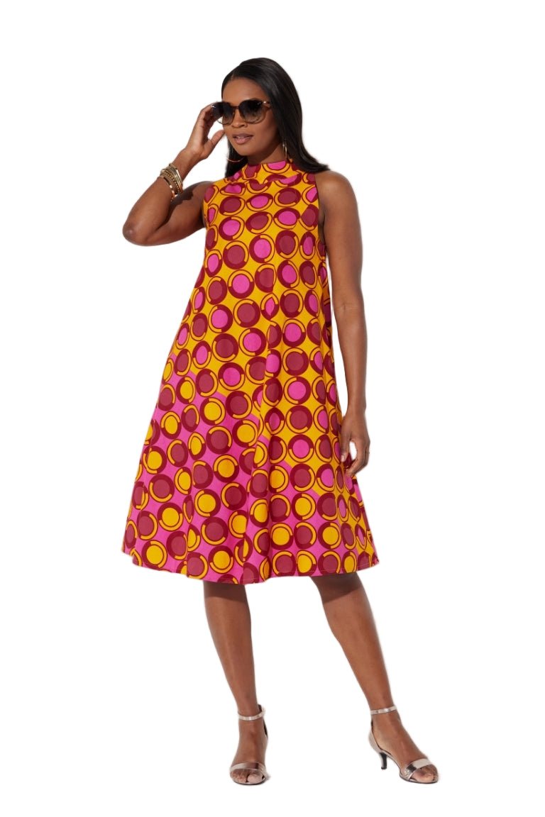 Fun With Dots Swing Dress by Studio EY