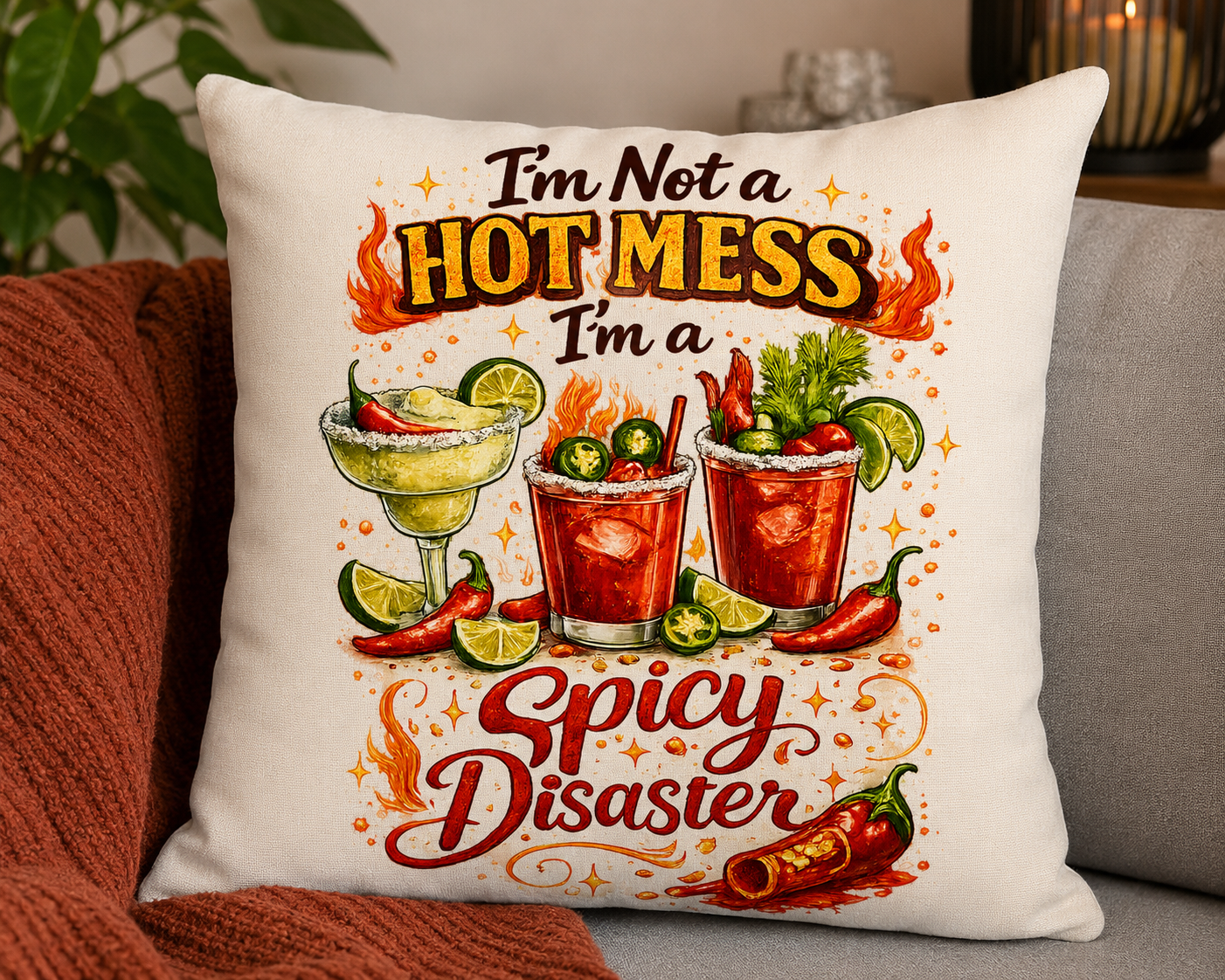 I'm Not a Hot Mess, I'm a Spicy Disaster – FREE PNG Download