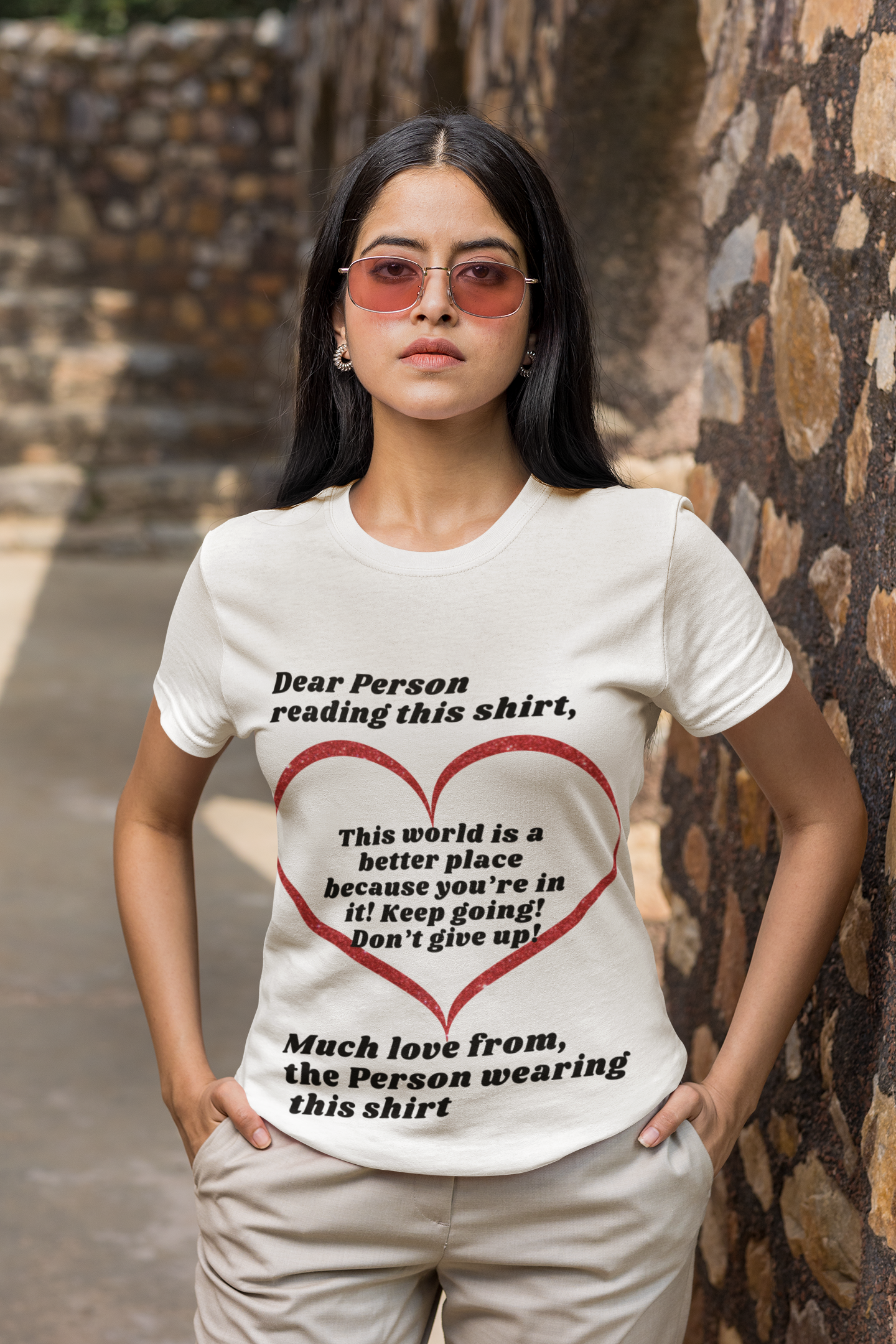 “Dear Person Reading this Shirt” Ladies T Shirt, Sweatshirt, and Hoodie