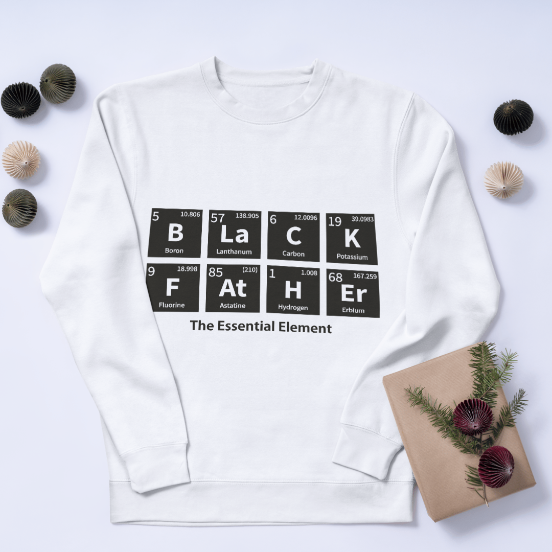 Black Father: The Essential Element - Periodic Table Digital File | Perfect for DIY Prints