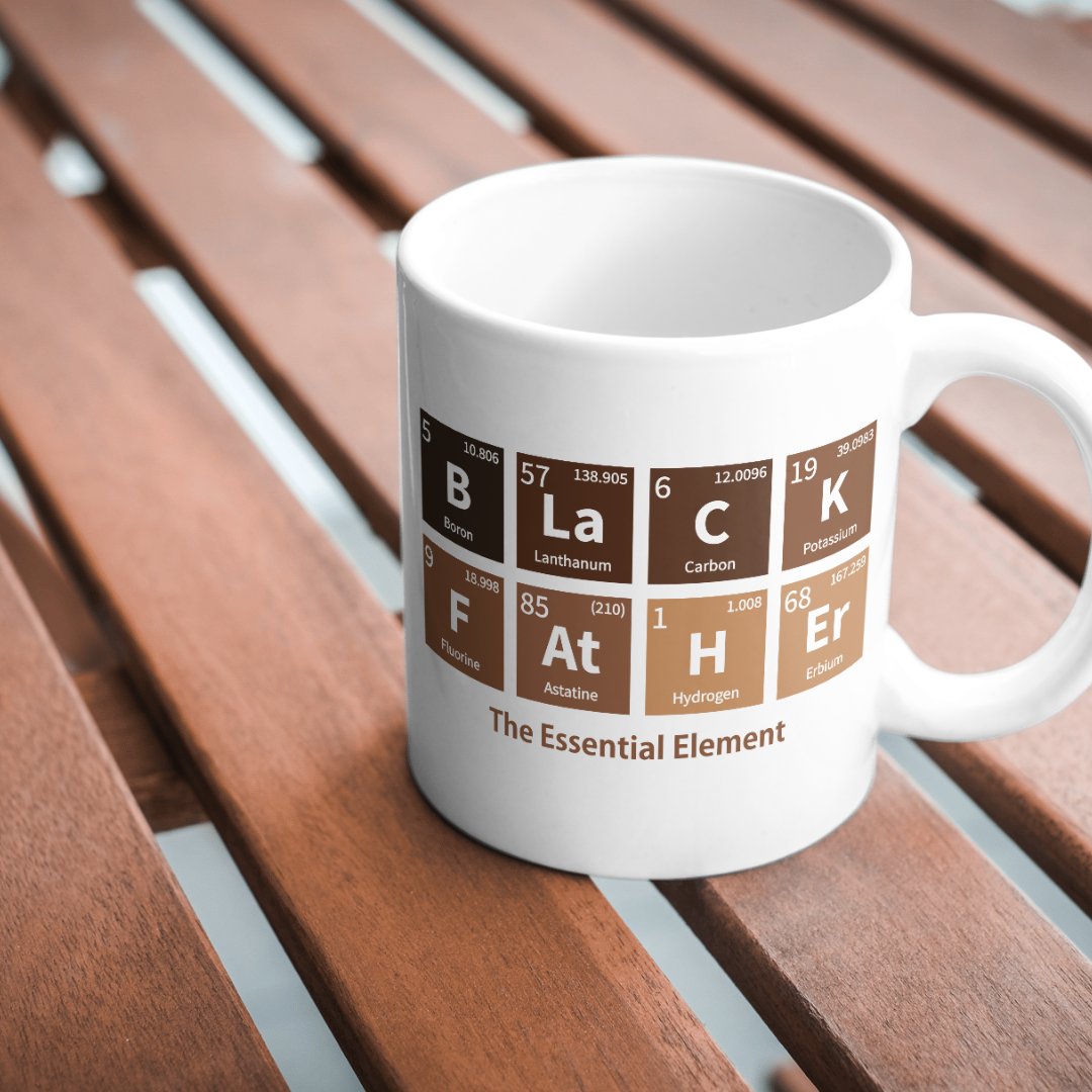 Black Father: The Essential Element - Periodic Table Digital File | Perfect for DIY Prints