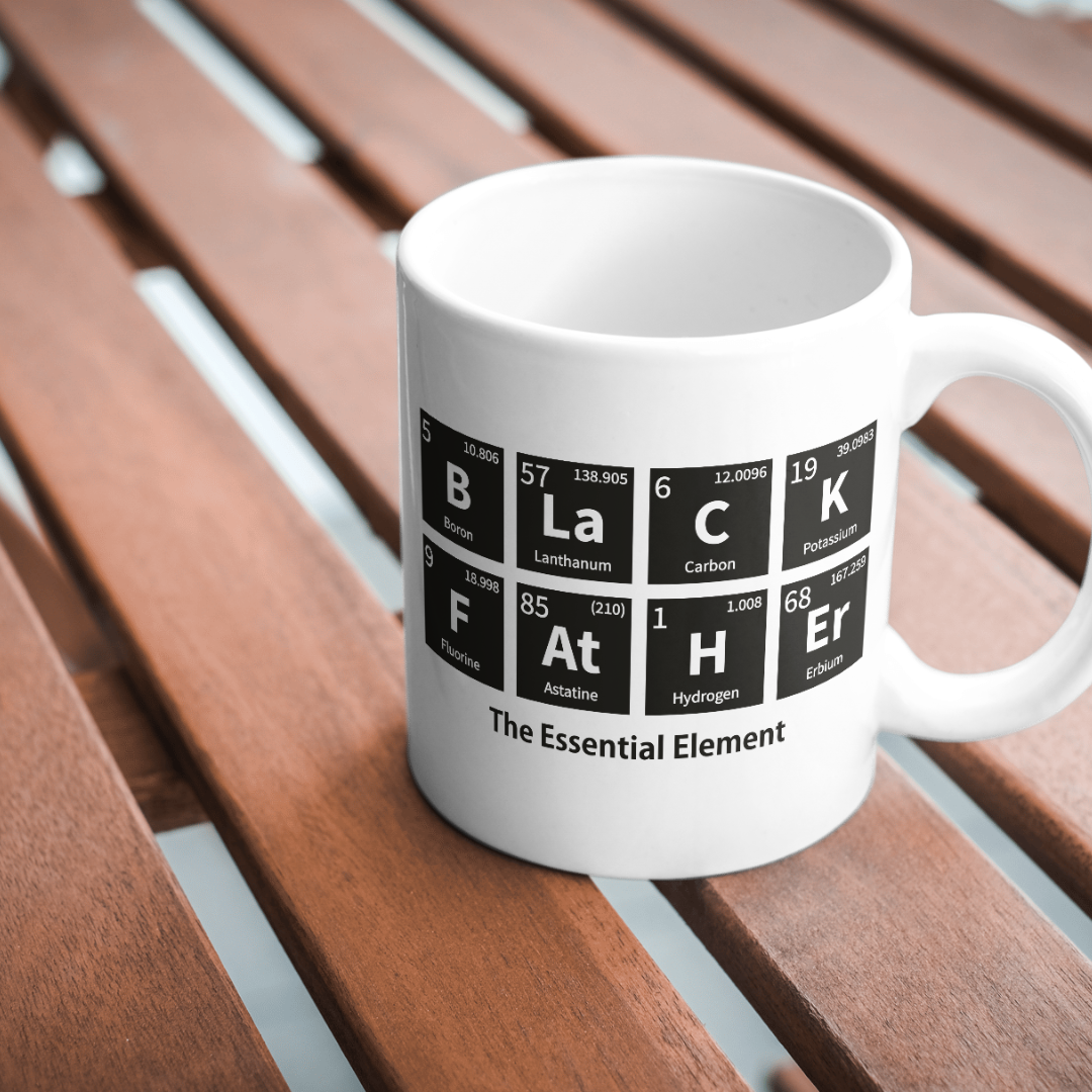 Black Father: The Essential Element - Periodic Table Digital File | Perfect for DIY Prints