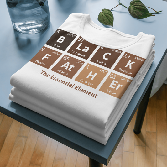 Black Father: The Essential Element - Periodic Table Digital File | Perfect for DIY Prints