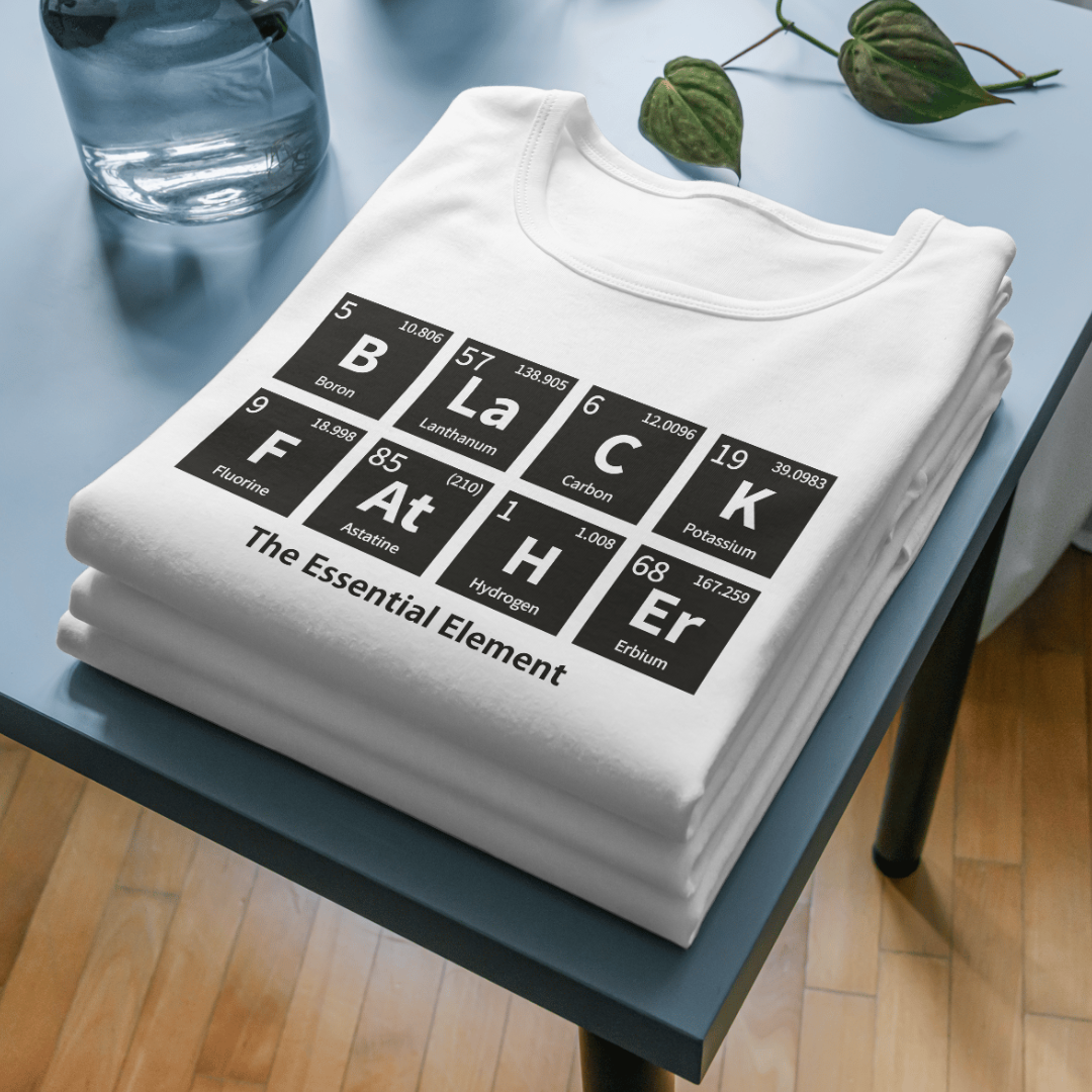 Black Father: The Essential Element - Periodic Table Digital File | Perfect for DIY Prints