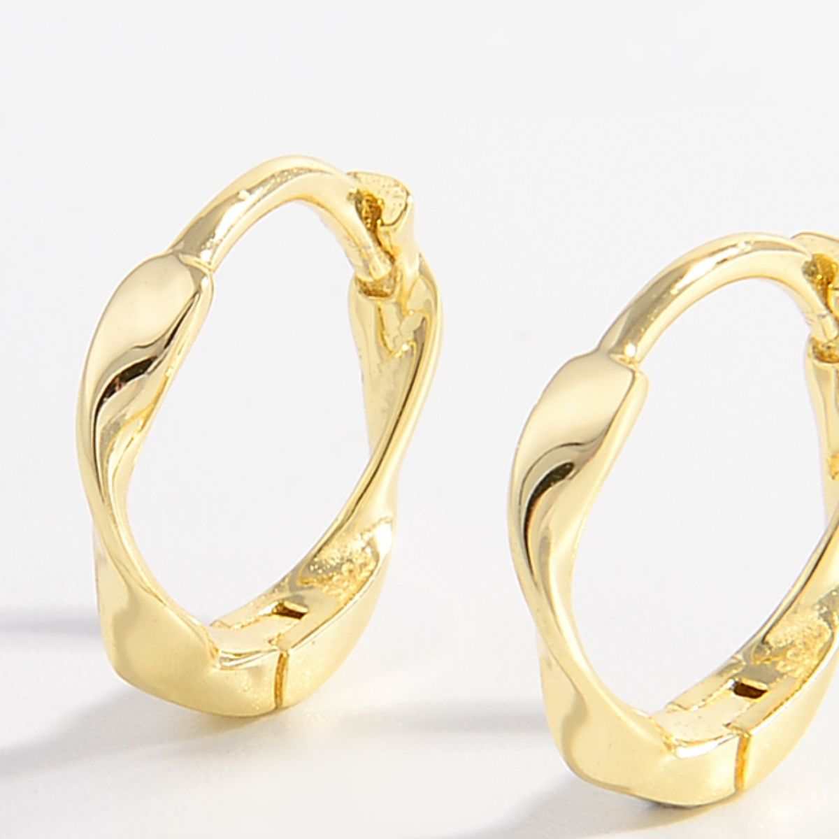 925 Sterling Silver Hoop Earrings, Gold Hoop Earrings