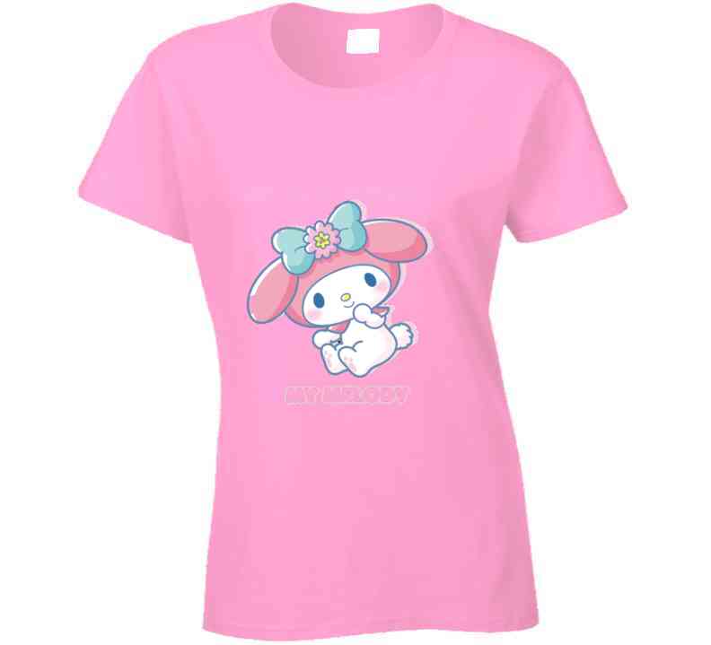 Kawaii Sanrio Inspired My Melody Fun Ladies T Shirt