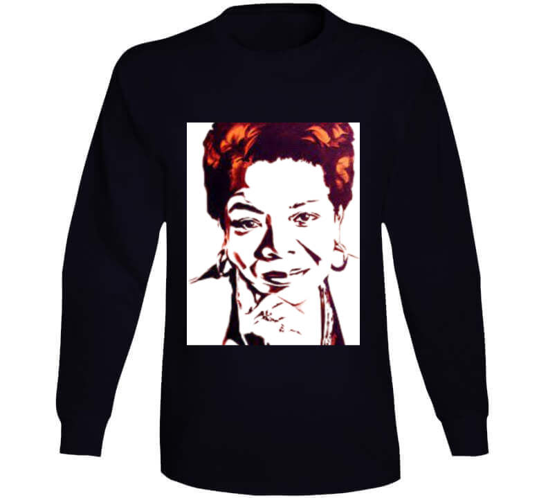 Maya Angelou Ladies T Shirt