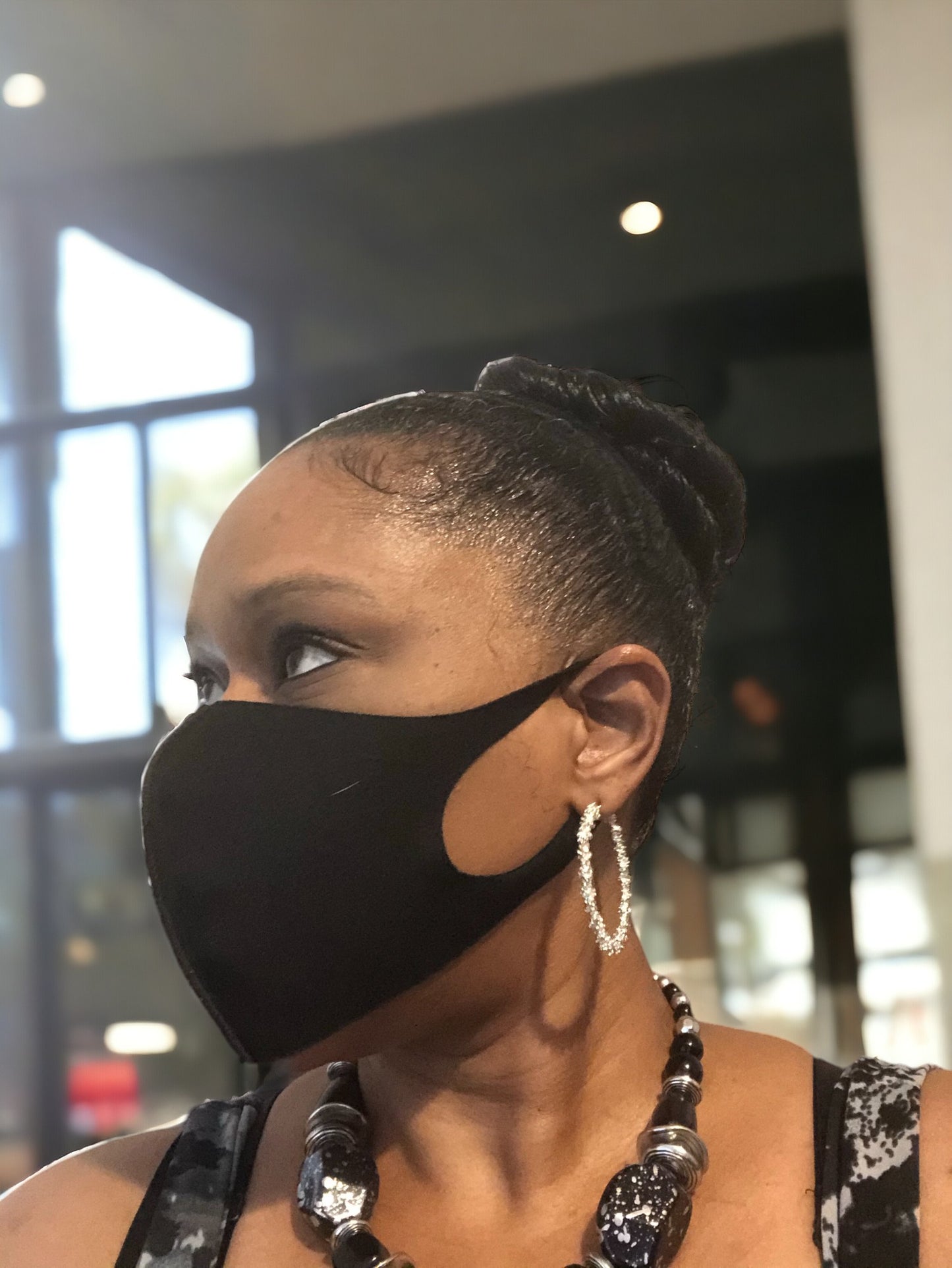 Reusable Unisex Face Masks, Black