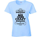Crazy Math Teacher Mug