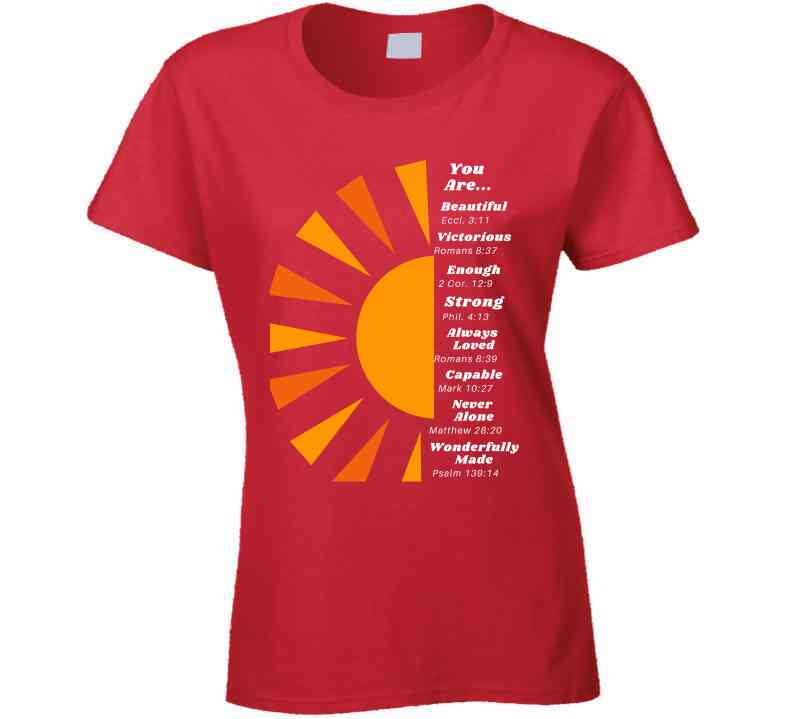 Uylee's Boutique You Are With Sunshine Ladies T Shirt