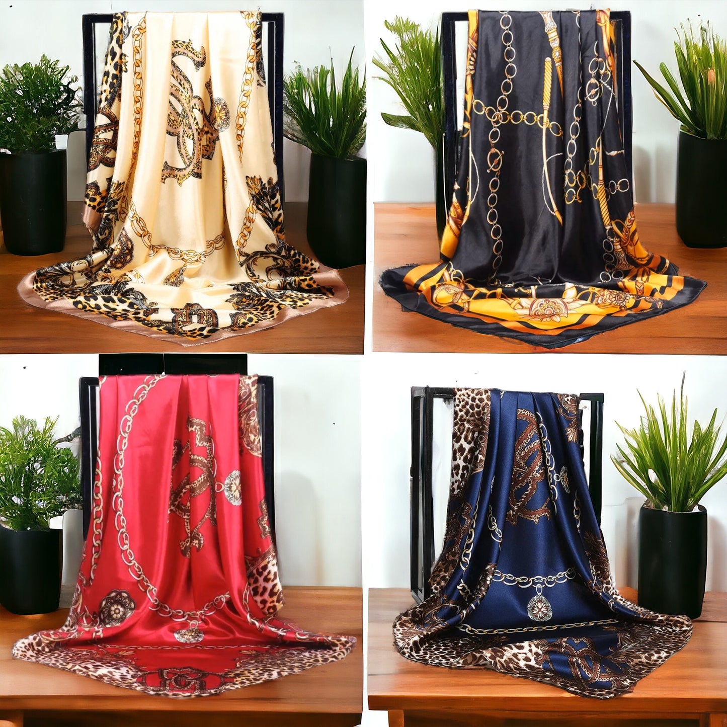Beautiful Brand New Silk Shawls