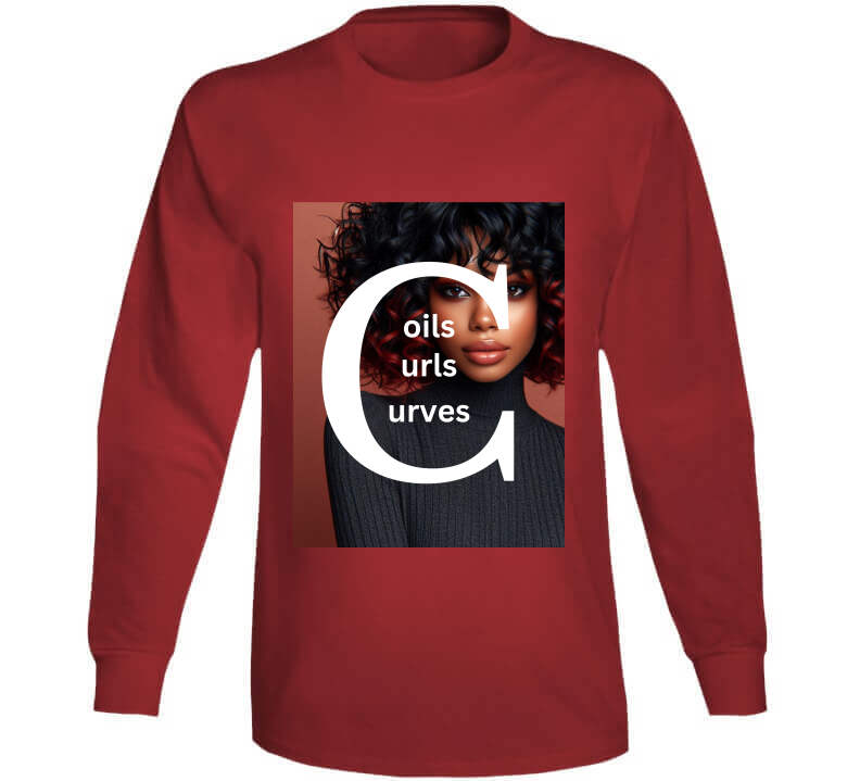 Coils Curls Curves Ladies T Shirt and Hoodies