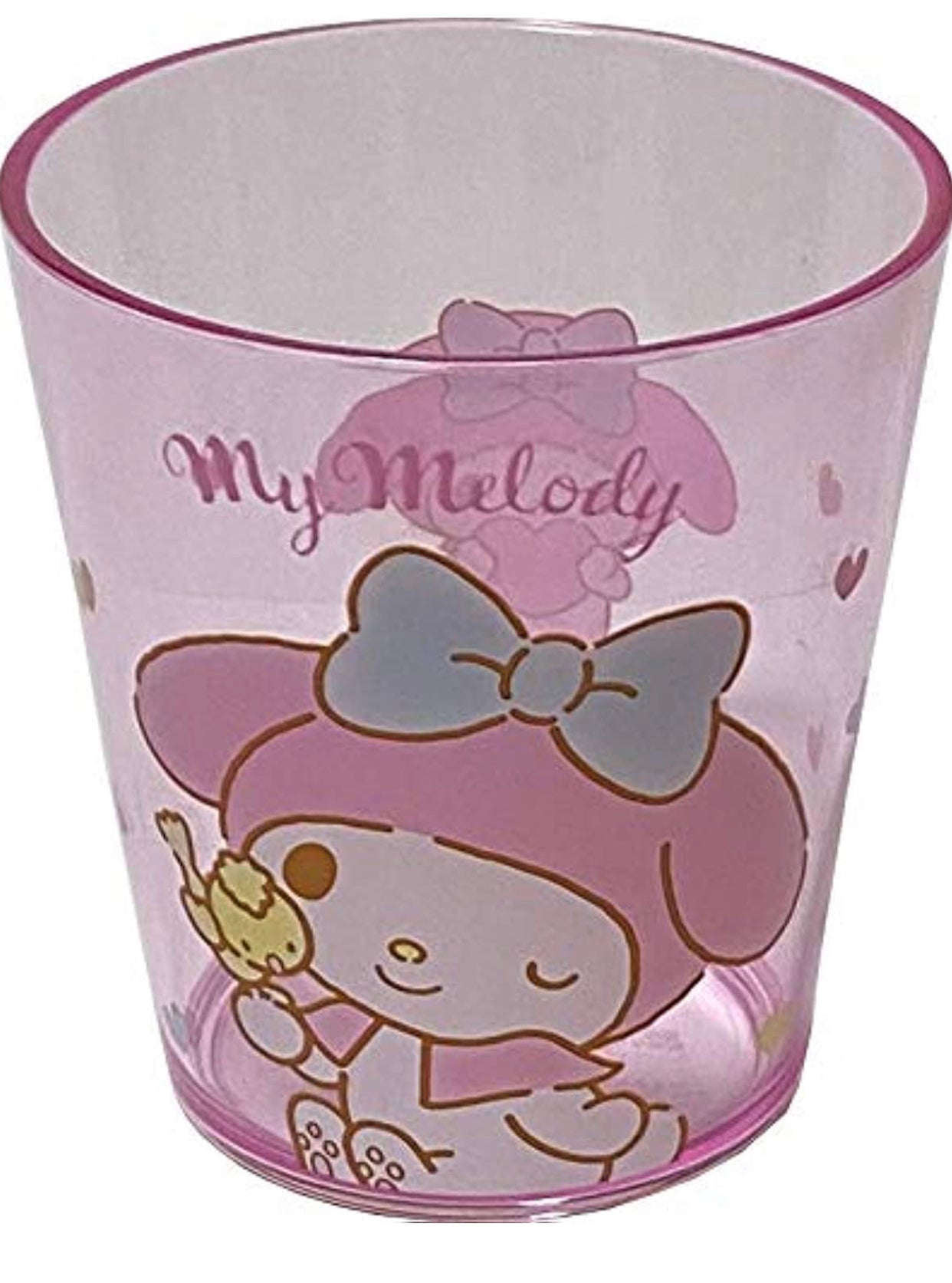 Sanrio Plastic Cup - My Melody - 8.79 fl oz, Pink
