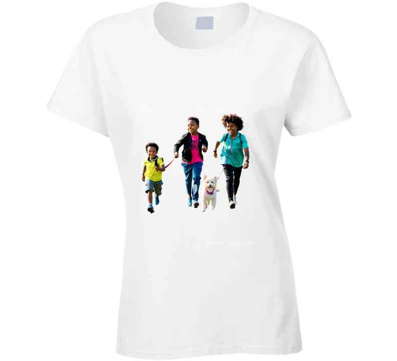 Sibling Fun With Our  Ladies T Shirt