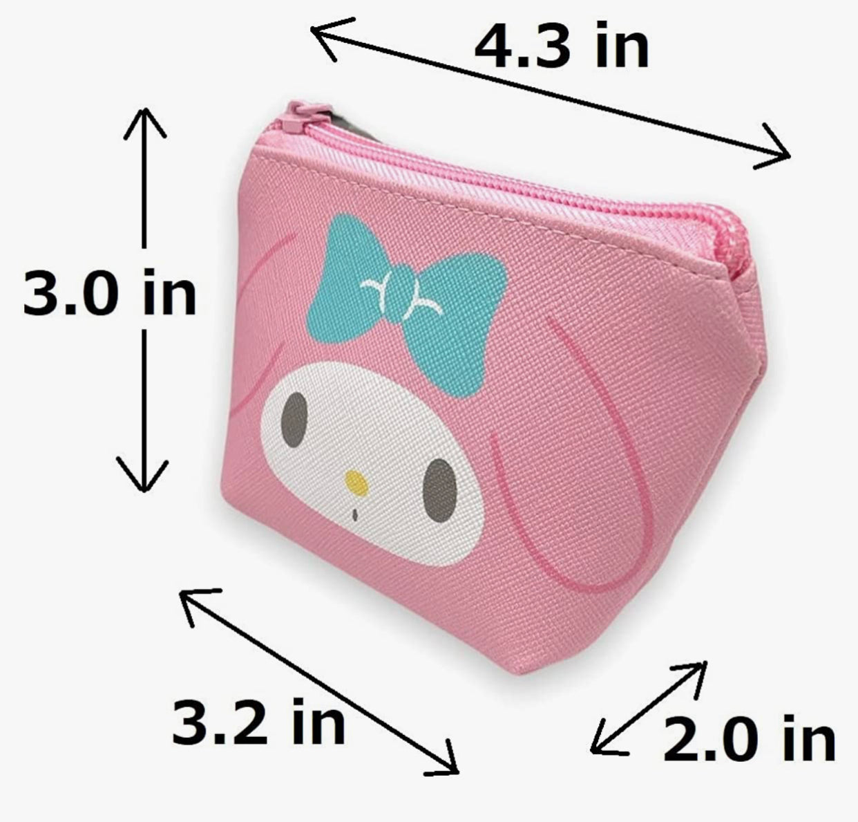 My Melody Face Mini Pouch Bag