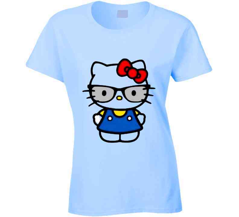 Kawaii Hello Kitty  Ladies Inspired T Shirt