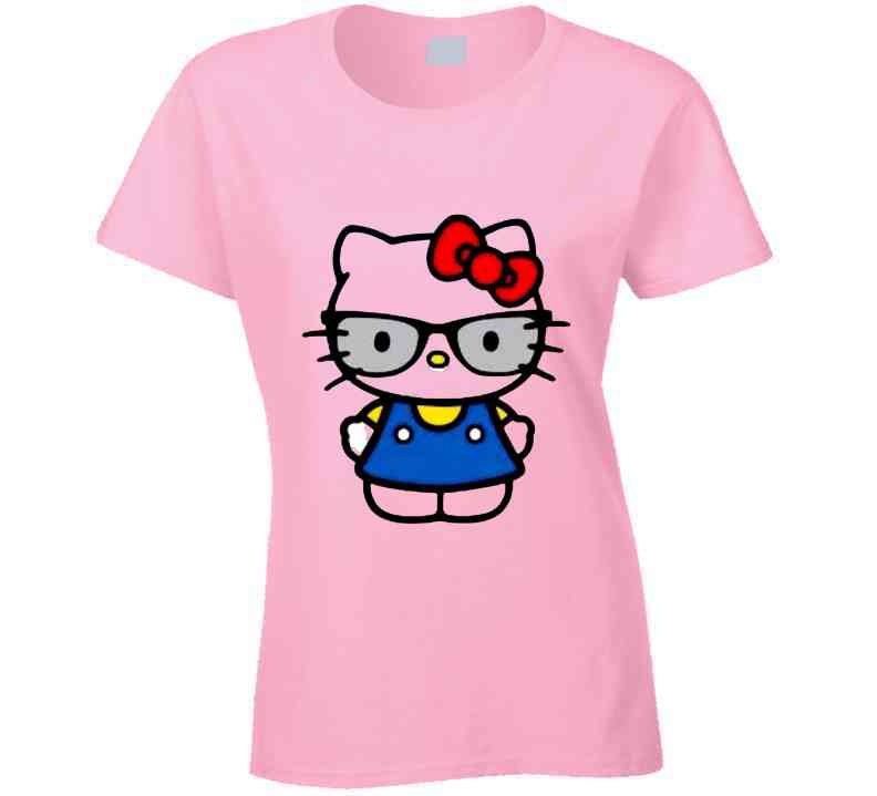 Kawaii Hello Kitty  Ladies Inspired T Shirt