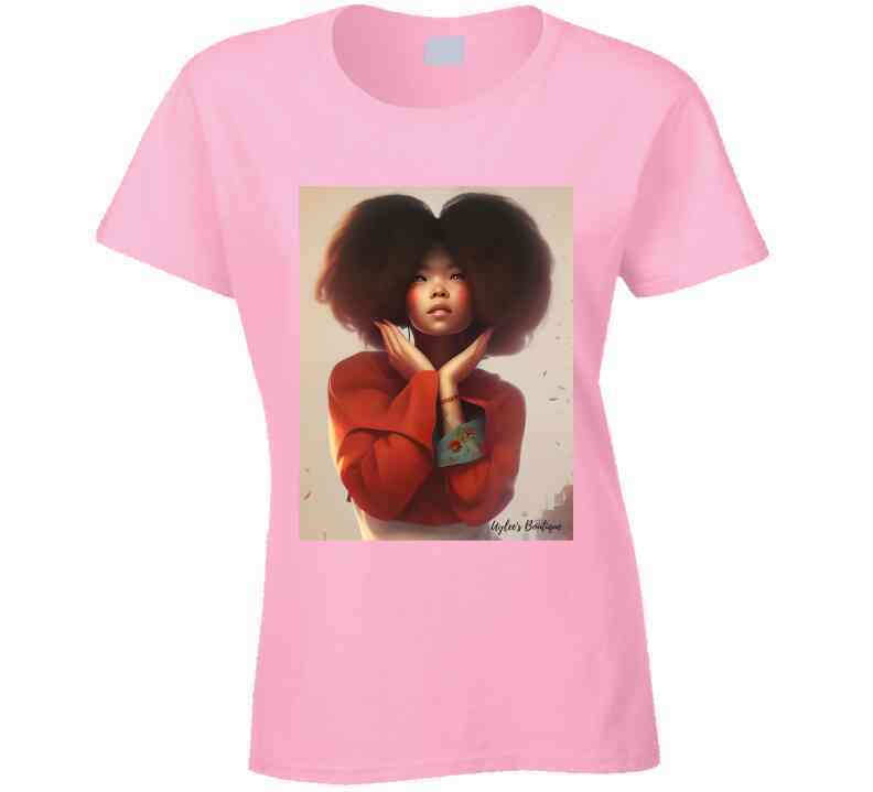 Blackasian Beauty Ladies T Shirt