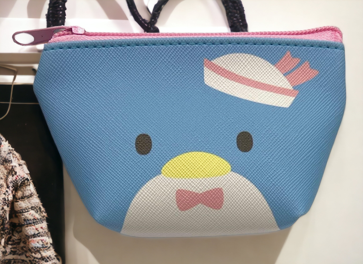 Sanrio Tuxedsam Face Boat Type Mini Pouch Bag