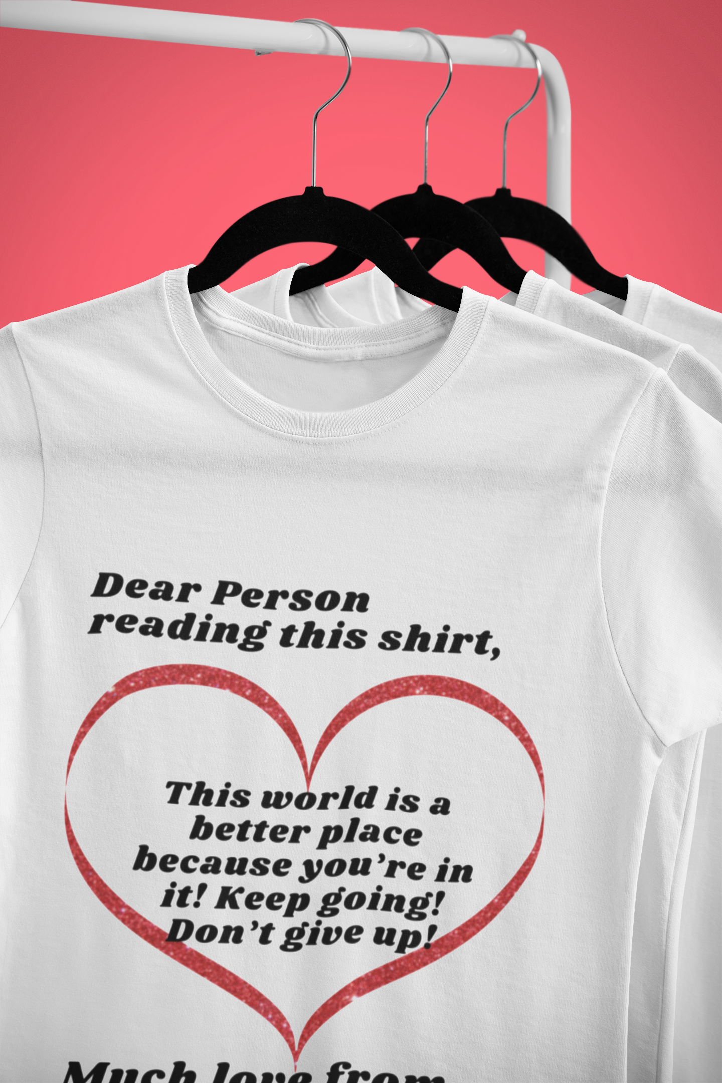 “Dear Person Reading this Shirt” Ladies T Shirt, Sweatshirt, and Hoodie