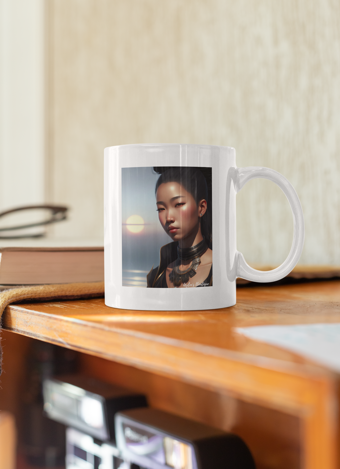 Blasian Queen Mug, 16 ounce Size Mug