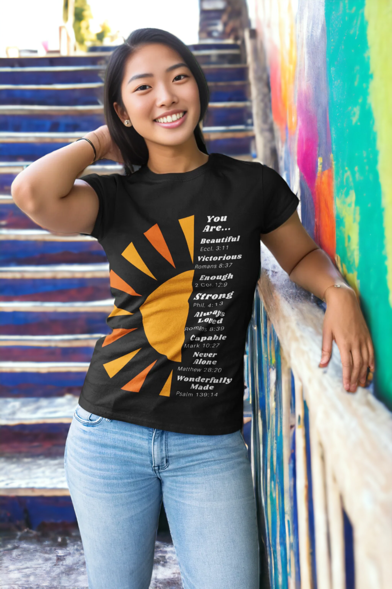 Uylee's Boutique You Are With Sunshine Ladies T Shirt