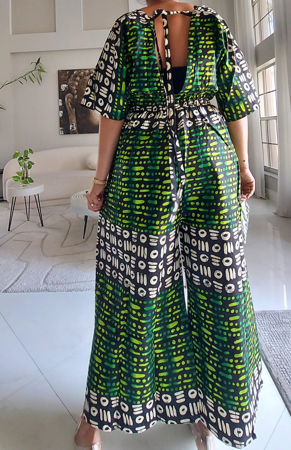 Ankara Wide-Leg Jumpsuit KVZ40 A