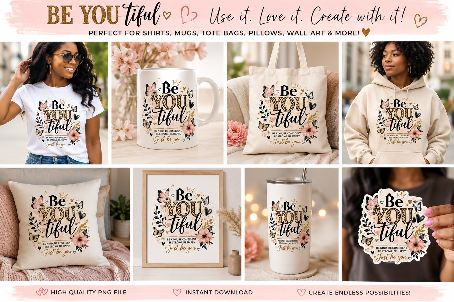 Be YOU tiful – Free PNG Download