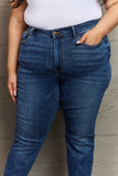 Judy Blue Taylor Full Size High Waist Shield Back Pocket Slim Fit Jeans