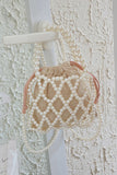Uylee's Boutique Pearl Polyester Crossbody Bag
