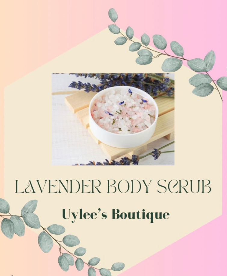 Lavender Body Scrub, 4 oz