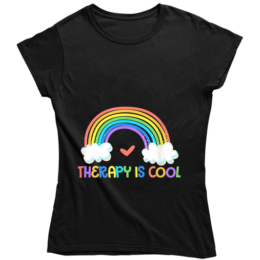 Therapy Is Cool Ladies T Shirt