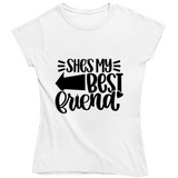 She's My Best Friend - Right  Ladies T Shirt and Hoodie