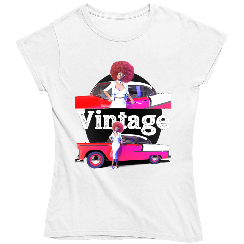 Vintage Ladies T Shirt and Hoodie