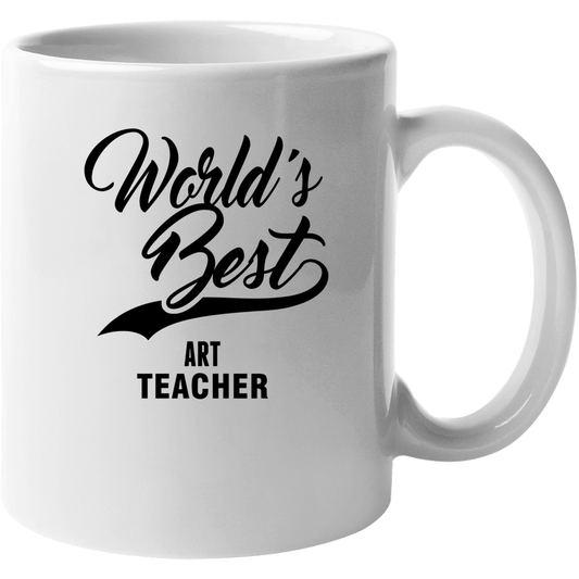 Worlds Best Art Teacher Mug